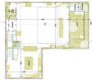 Chaffeys Lock Community Hall-Ground Floor Plan